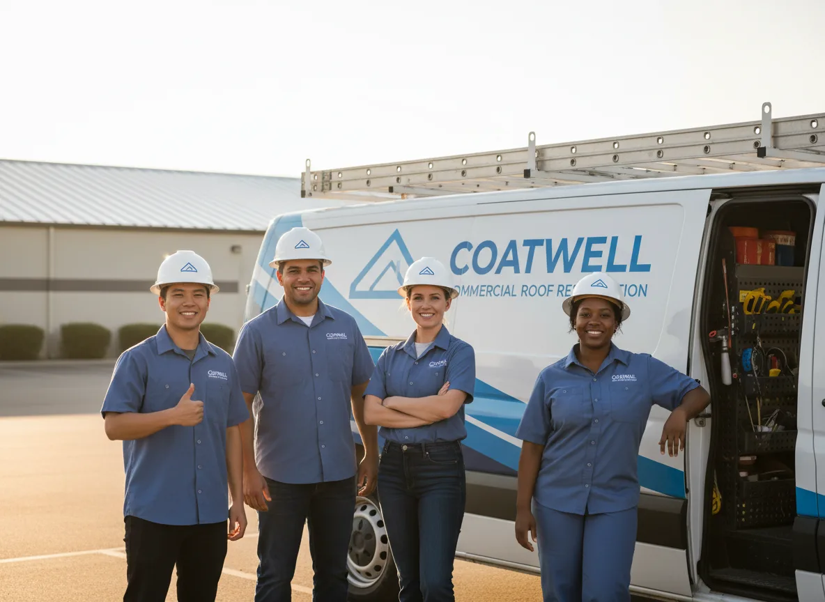 Commercial roof coating company in Seven Oaks, SC